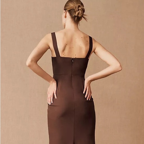 BHLDN Catarina Crepe Maxi Dress in Brown - Picture 4 of 5